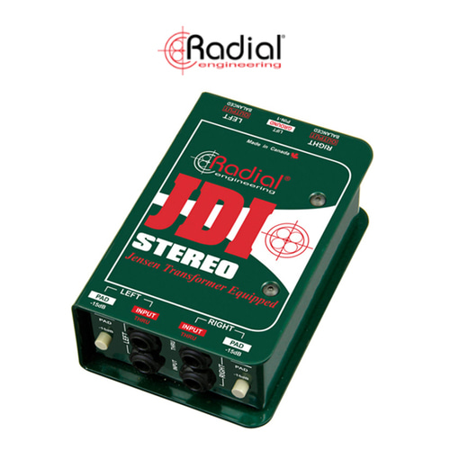 [RADIAL] JDI Stereo 래디알 스테레오 패시브 다이렉트 박스