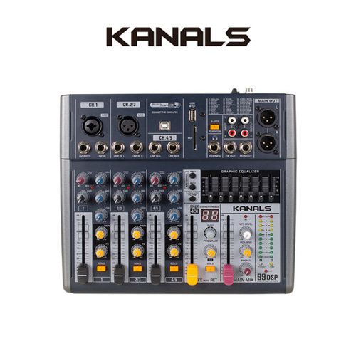 [KANALS] BKG-50 카날스 5채널 오디오 믹서