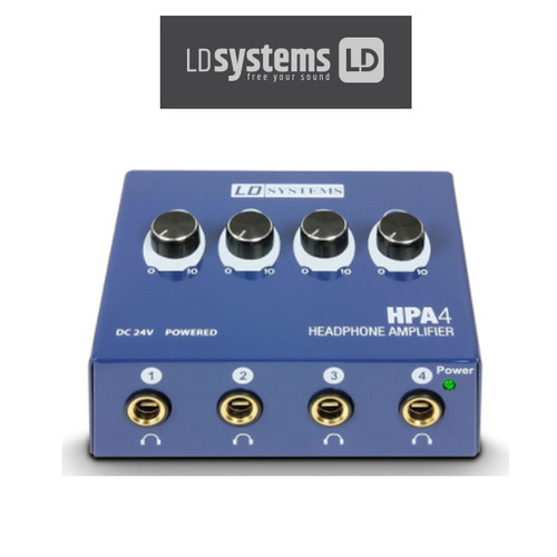 [LD Systems] HPA4 헤드폰 앰프 4채널