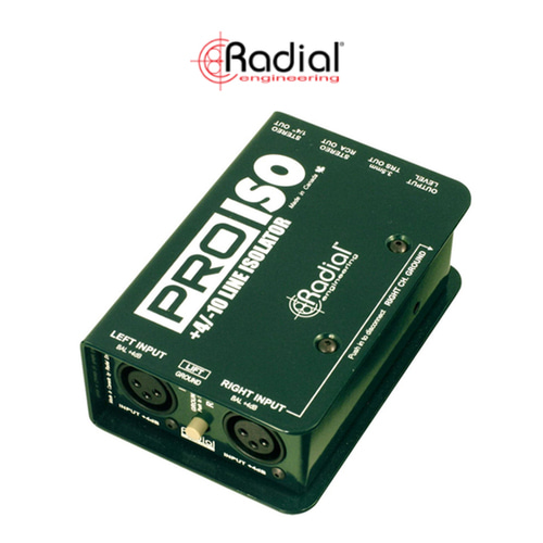 [RADIAL] PRO ISO 래디알 2채널 패시브 레벨 컨버터