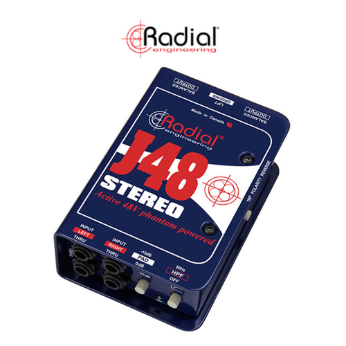 [RADIAL] J48 Stereo 래디알 액티브 다이렉트 박스