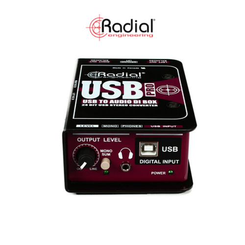 [RADIAL] USB PRO 래디알 스테레오 USB 랩탑 다이렉트 박스