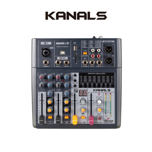 [KANALS] BKG-30 카날스 3채널 오디오 믹서