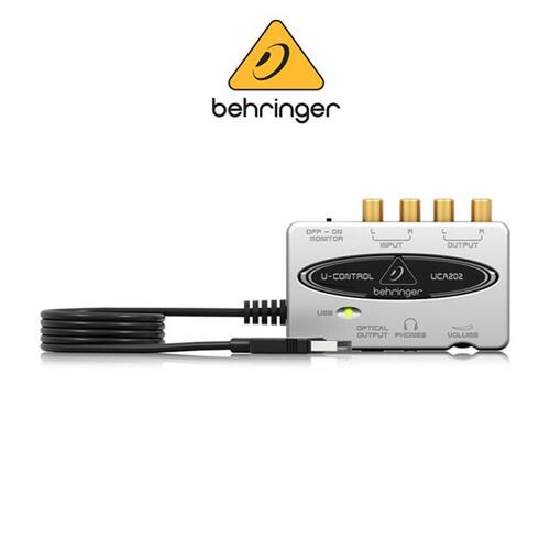 [BEHRINGER] UCA202 베링거 USB 오디오인터페이스
